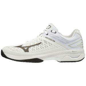 Mizuno Wave Exceed Tour 4 CC Mens Tennis Shoes Canada - White